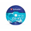 CD-R lemez, 700MB, 52x, 10 db, zsugor csomagolás, VERBATIM 