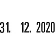 Dátumbélyegző, fordított, COLOP 