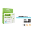 Epson -hoz, T0802 C cián kompatibilis tintapatron (T0792) (≈400oldal)