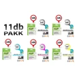 Canon -hoz ►11db-os◄  CLI521/PGI520 CHIPES utángyártott irodaPAKK ~3450 oldal