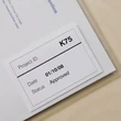 Brother DK-22212 62 mm x 15,24 m öntapadós fehér filmszalag tekercsben