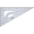 Háromszög vonalzó, műanyag, 60°, 21 cm, MAPED 