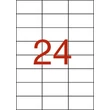Etikett, univerzális, 70x37 mm, APLI, 240 etikett/csomag