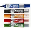 Táblamarker készlet, 2,3 mm, kúpos, tartóval és szivaccsal, PILOT 