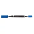 Alkoholos marker, 0,6/1,5 mm, kúpos, kétvégű, STAEDTLER 
