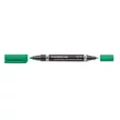 Alkoholos marker, 0,6/1,5 mm, kúpos, kétvégű, STAEDTLER 