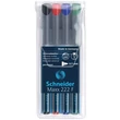 Alkoholos marker készlet, OHP, 0,7 mm, SCHNEIDER 