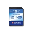 Memóriakártya, SDXC, 128GB, CL10/U1, 90/10 MB/s, VERBATIM 