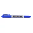 Alkoholos marker, 0,4/1,0 mm, kúpos, kétvégű, FLEXOFFICE 