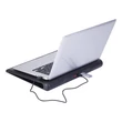 Notebook állvány, hűtőventilátorral, 17,3