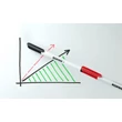 Tábla- és flipchart marker készlet, 1-3 mm kúpos, KORES 