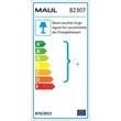 Asztali lámpa, energiatakarékos, felfogatható, MAUL 