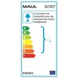 Asztali lámpa, energiatakarékos, felfogatható, MAUL 