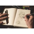 Grafitbél szett, 0,5 mm, HB, 2B, DERWENT 