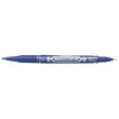 Alkoholos marker, 0,5/1,0 mm, kétvégű, ZEBRA 