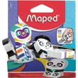 Radír display, vegyes minták, MAPED 