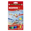 Filctoll készlet, 1-3 mm, kimosható, KORES 
