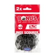 Inox fémsúroló, spirál, 2 db, BONUS