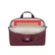 Notebook táska, 14", RIVACASE "Anvik 7921", burgundi vörös