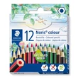 Színes ceruza készlet, hatszögletű, félhosszú, STAEDTLER 