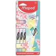 Szövegkiemelő készlet, 1-5 mm, kétvégű, MAPED 