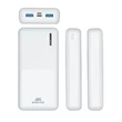 Hordozható akkumulátor, USB-A/USB-C, 20000mAh, 20W, QC/PD, RIVACASE 