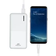 Hordozható akkumulátor, USB-A/USB-C, 20000mAh, 20W, QC/PD, RIVACASE 