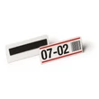 Logisztikai zseb, 100x38 mm, fekvő, DURABLE, mágneses, átlátszó