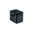 Utazó adapter, univerzális, 2xUSB, VERBATIM 