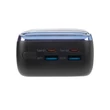 Hordozható akkumulátor, laptopokhoz, 30000mAh, QC/PD 65W, RIVACAE 