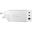 Hálózati töltő, 1xUSB, 2x USB-C kimenet, 65W, VARTA 