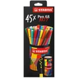 Rostirón készlet, hengeres fém doboz, 1 mm, STABILO 
