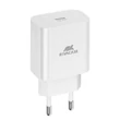 Hálózati töltő, 20W, USB-C, USB-C, USB-C/USB-C töltőkábel, RIVACASE 