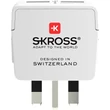 Adapter, Egyesült Királyságba utazóknak, USB, földelt, SKROSS