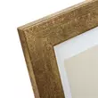 Képkeret, fa, 13x18 cm, "Goldbuch Ian", arany