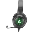 Fejhallgató, mikrofonnal, vezetékes, gaming, USB-A, SPEEDLINK 