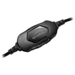 Fejhallgató, mikrofonnal, vezetékes, gaming, USB-A, SPEEDLINK 