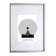Képkeret, 21x29,7 cm, aluminium keret, 