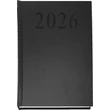 Naptár, tervező, A5, napi, 2026, fekete