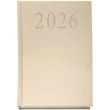 Naptár, tervező, A5, napi, 2026, bézs