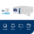 Toalettpapír, belsőmag nélküli, T7 rendszer, 2 rétegű, 13,1 cm átmérő, Advanced, TORK 