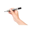 Táblamarker, 2 mm, kúpos hegy, PENTEL, fekete