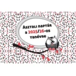 Naptár, diák, asztali, álló, REALSYSTEM, 2025/2026 tanév