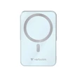 Power bank, külső akkumulátor, mágneses (vezeték nélküli), 10.000mAh, kitámasztó, VERBATIM 