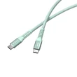 USB kábel, USB-C - USB-C, 1,2 m, 60W, mágneses, VERBATIM, zöld