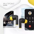 Fülhallgató, TWS vezeték nélküli, Bluetooth 5.4, CANYON 