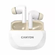 Fülhallgató, TWS vezeték nélküli, Bluetooth 5.4, CANYON 