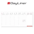 Naptár, asztali, álló, DAYLINER, 
