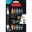 Dekormarker készlet, 1,0/3,0 mm, kétvégű, akril, FABER-CASTELL 