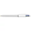 Golyóstoll, 0,32 mm, nyomógombos, négyszínű, BIC 